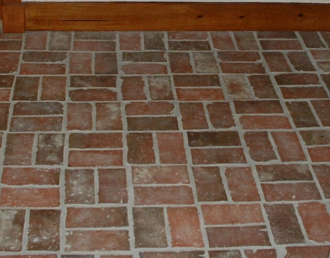 Thin Brick Tile Floor, Floor Tile That Looks Like Brick Pavers